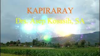 Lagu Pop Sunda  GARUT - KAPIRARAY ||Lengkap LIRIK||Cipt. R. MAMAT