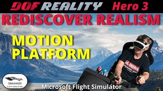 DOF Reality H3 Motion Platform | Pitch, Roll & Yaw | Realism Redefined!