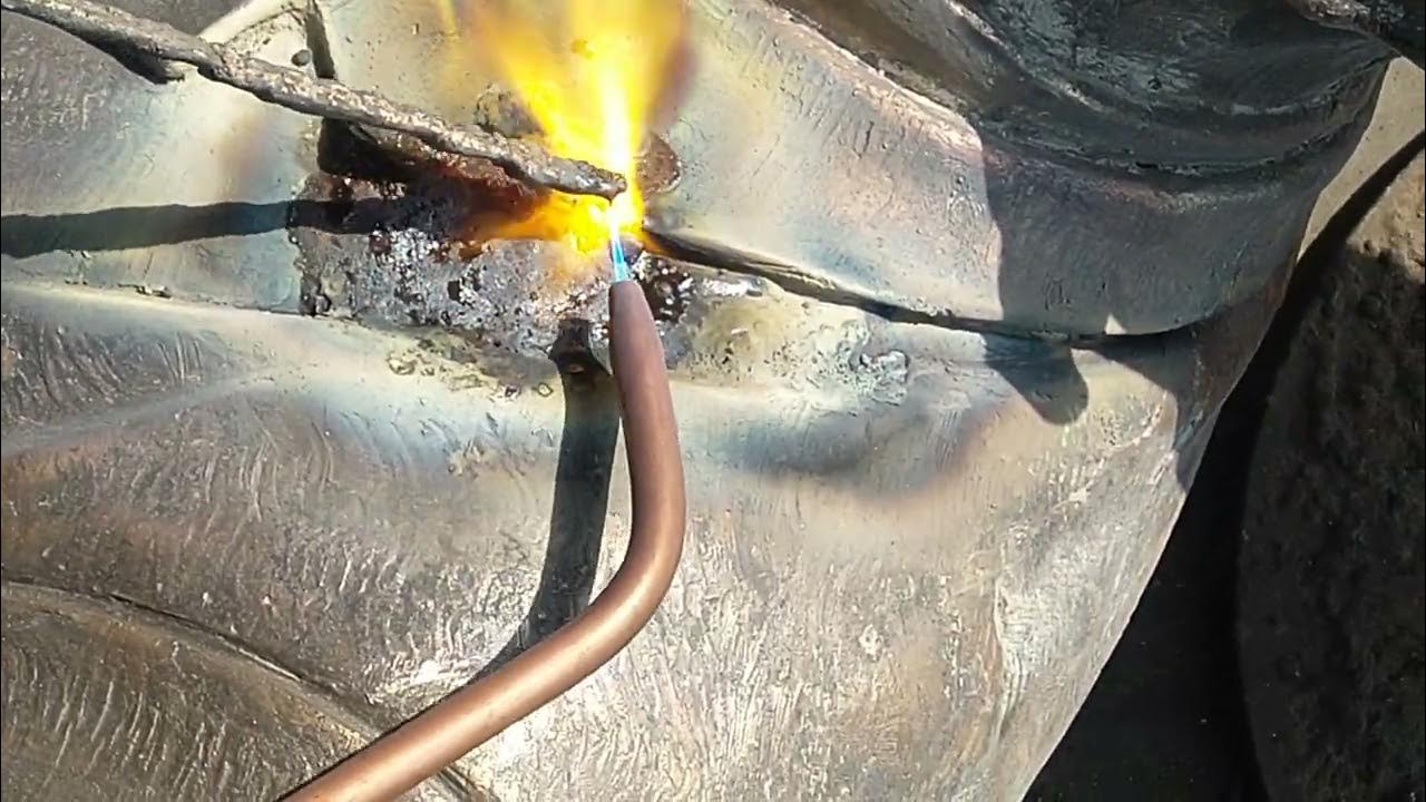 brazing in bronze statue YouTube