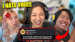 Fuslie's 2v2SDAY just got spicy with Toast & Yvonne