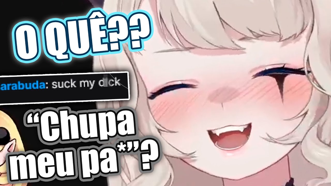 Ela só vê isso no Brasil...