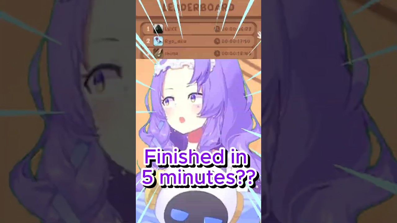 When Moona Was SHOCKED by the Leaderboard 🤣 #moona #hololive