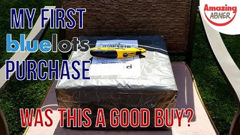 Unboxing MY FIRST BLUELOTS LOT Case