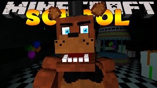 Minecraft School : FIVE NIGHTS AT FREDDY'S  NIGHT  #1  (Custom Roleplay)