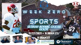 Saturday Morning Cocktail Kickoff: Rivalry Week w/Antonio Carter & Jerrell Powe
