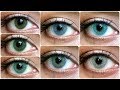 Solotica Hidrocor on Dark Eyes (Solotica Dupes)