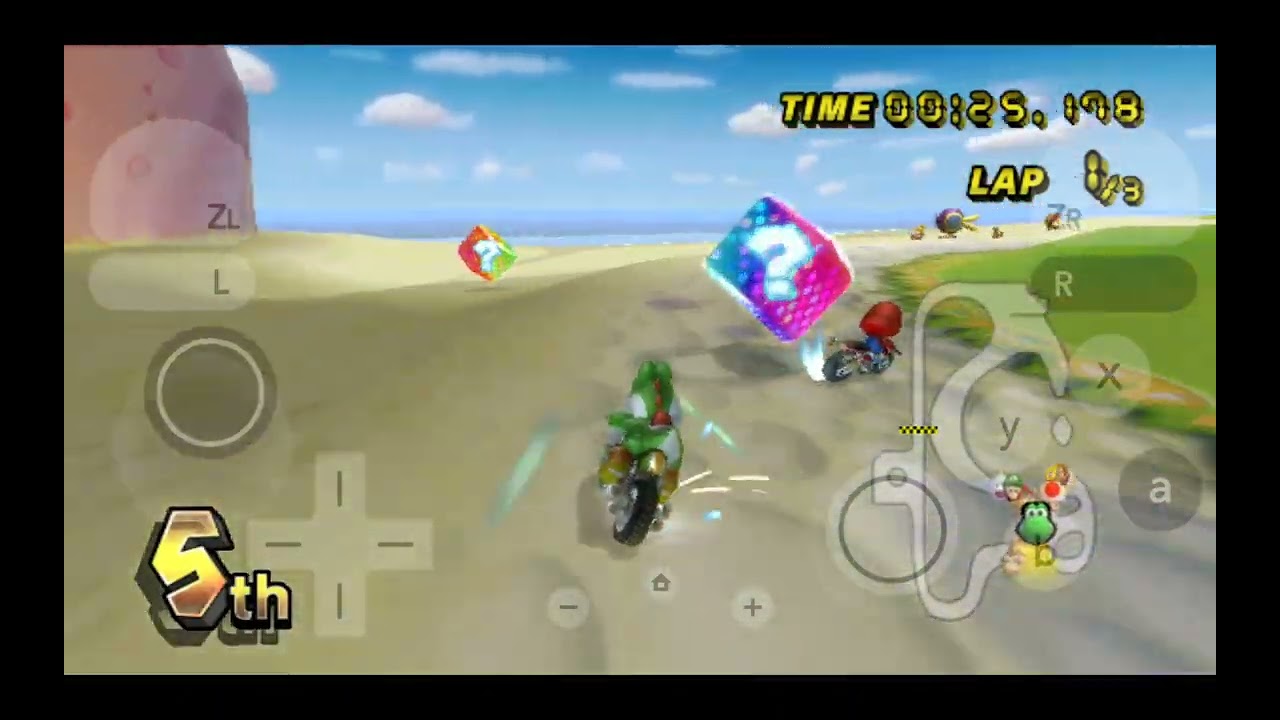 Mario cart wii dudes i won