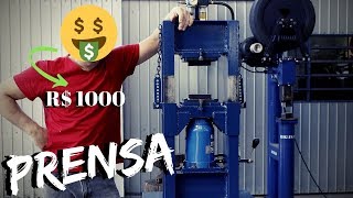 COMO FAZER UMA PRENSA - Press Machine