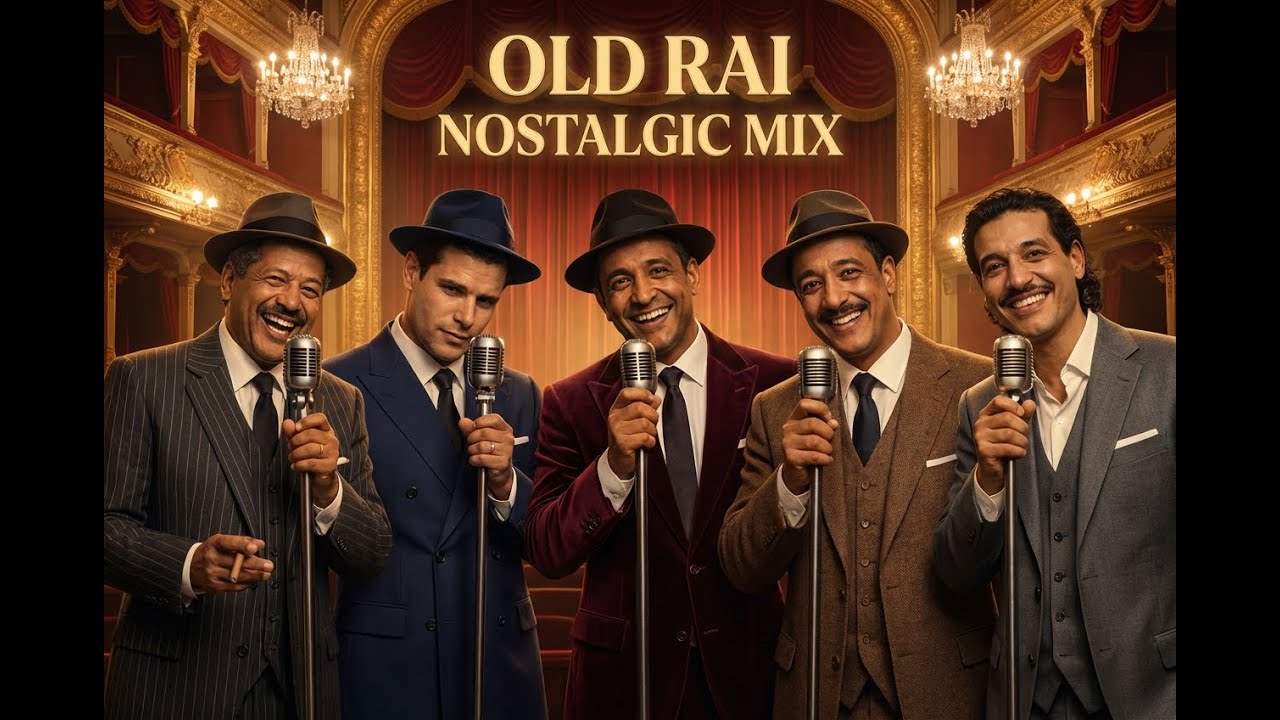 راي السبعينات الحنين | 1970s Nostalgic Rai Covers (Inspired by Rai Legends) 🎶