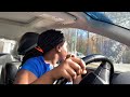 Driving alone for the first time 😳(drive with me)