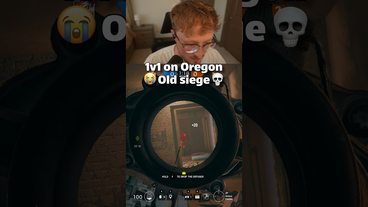 1v1 on Oregon old siege😱💀