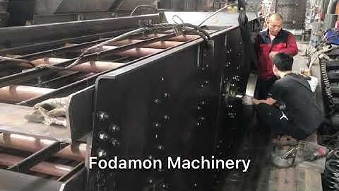 Vibrating screen is produced in factory Fodamon Machinery