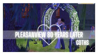 The Goths 80 Years Later - Sims 2 Pleasantview - Arrge