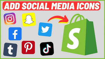 How to Add Social Media Icons on your Shopify Store (Easy)