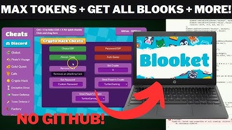 De BESTE MANIER om BLOOKET HACK MENU op je schoolcomputer te krijgen in 2024! - ALLE BLOOKS + GAM...