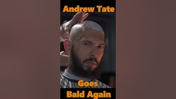 Andrew Tate is BALD AGAIN!!! #shorts #andrewtate