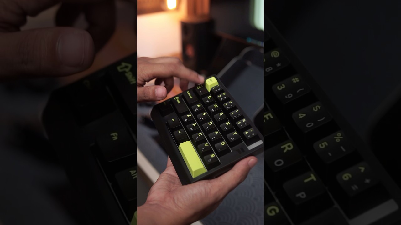 This Is a Furycube M30 He Single - Handed Magnetic Gaming Keyboard.