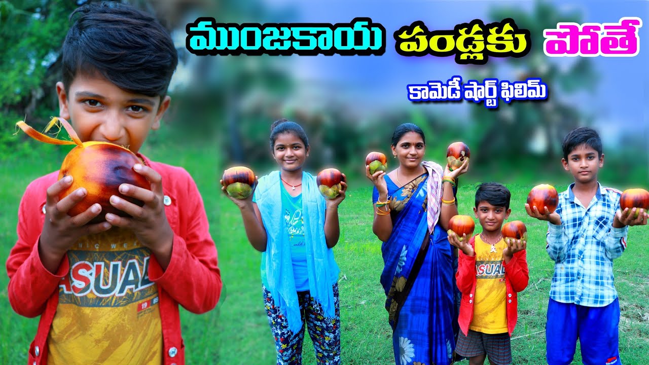 ముంజకాయ పండ్లకు పోతే || Munjakayala pandlaku pothe || Manu videos || telugu letest all