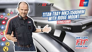Rola Titan Tray With Rola Ridge Mount | Auto One Browns Plains