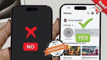 How to fix black screen on Roblox iphone/iPad 2025 (Solve Roblox Black Screen Error Tutorial)