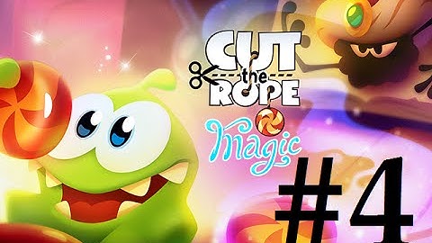 Cut the Rope: Magic Level 4: Mystery Cave iOS 3 Stars Walkthrough