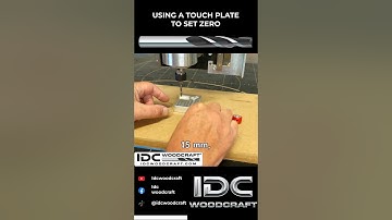 What is a Touch Plate for a CNC Router, and how do you use it?