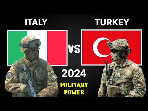 Italy vs Turkey Military Power Comparison 2024 | Turkey vs Italy Military Power 2024