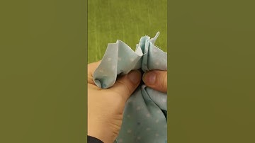 Sewing tip 251 - Open a Buttonhole with a Seam Ripper  #sewingtips #sewing #shorts