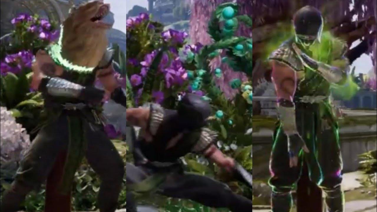 All Reptile End Round Taunts Mortal Kombat 1 - YouTube