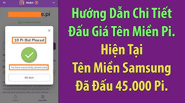 Pi Network: Hướng Dẫn Chi Tiết Đấu Giá Tên Miền Pi Network - Đặt Giá Tối Thiểu 10 Pi!!