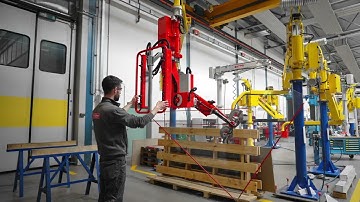 Industrial Manipulator for glass sheets | Partner Equo