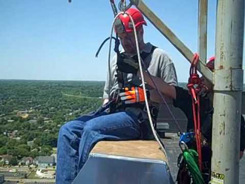 Scott Winters Rappelling