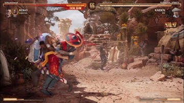 Mortal Kombat 1 Raiden with Jax kameo is OD