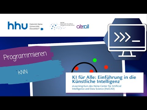 KI für Alle: Programmierung: k-nächste Nachbarn (k-NN) mit Scikit-Learn