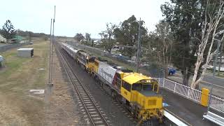 Trains in Rosewood. John Coyle Video.