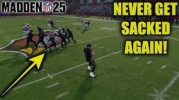 The BEST Blocking Tip In Madden 25! STOP Getting Sacked