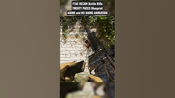 FTAC RECON Battle Rifle - AMMO and NO AMMO ANIMATION - Call of Duty Modern Warfare 2