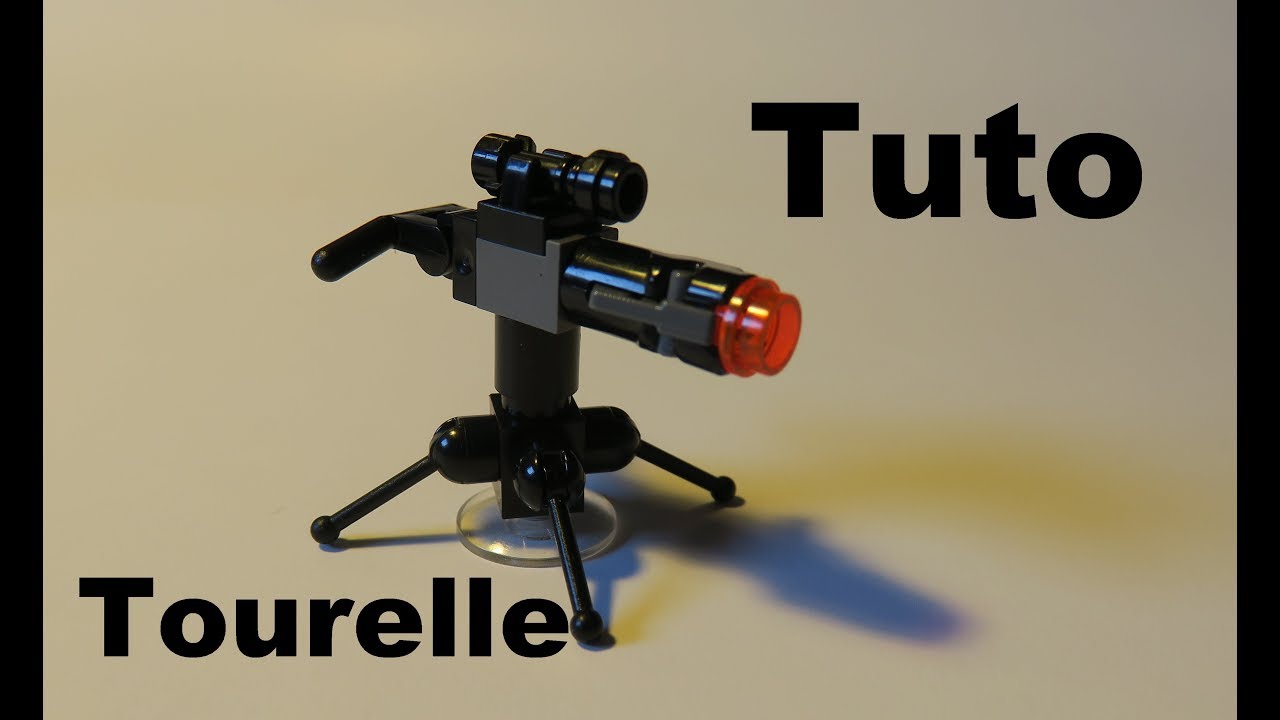 comment faire une tourelle lego star wars - YouTube
