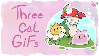 Three cat GIFs... (Animation) screenshot 3