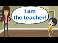The new teacher  conversation in english  english communication lesson