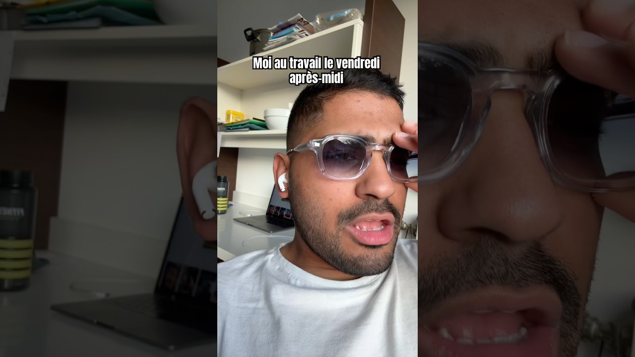 Le vendredi après-midi 😏 