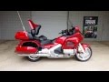 2016 Honda Gold Wing Walk-Around Video | Candy Red GL1800 Touring Motorcycle