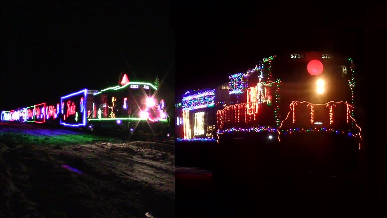 CP Holiday + CN Christmas Train Compilation ! (20102019) YouTube