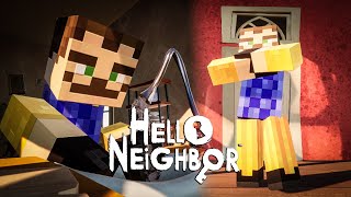 Wi̇lson Mi̇necraft Versi̇yonuna Dönüştü Hello Neighbor Mods Türkçe