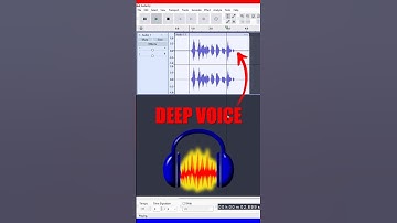How to make your VOICE sound DEEPER in Audacity