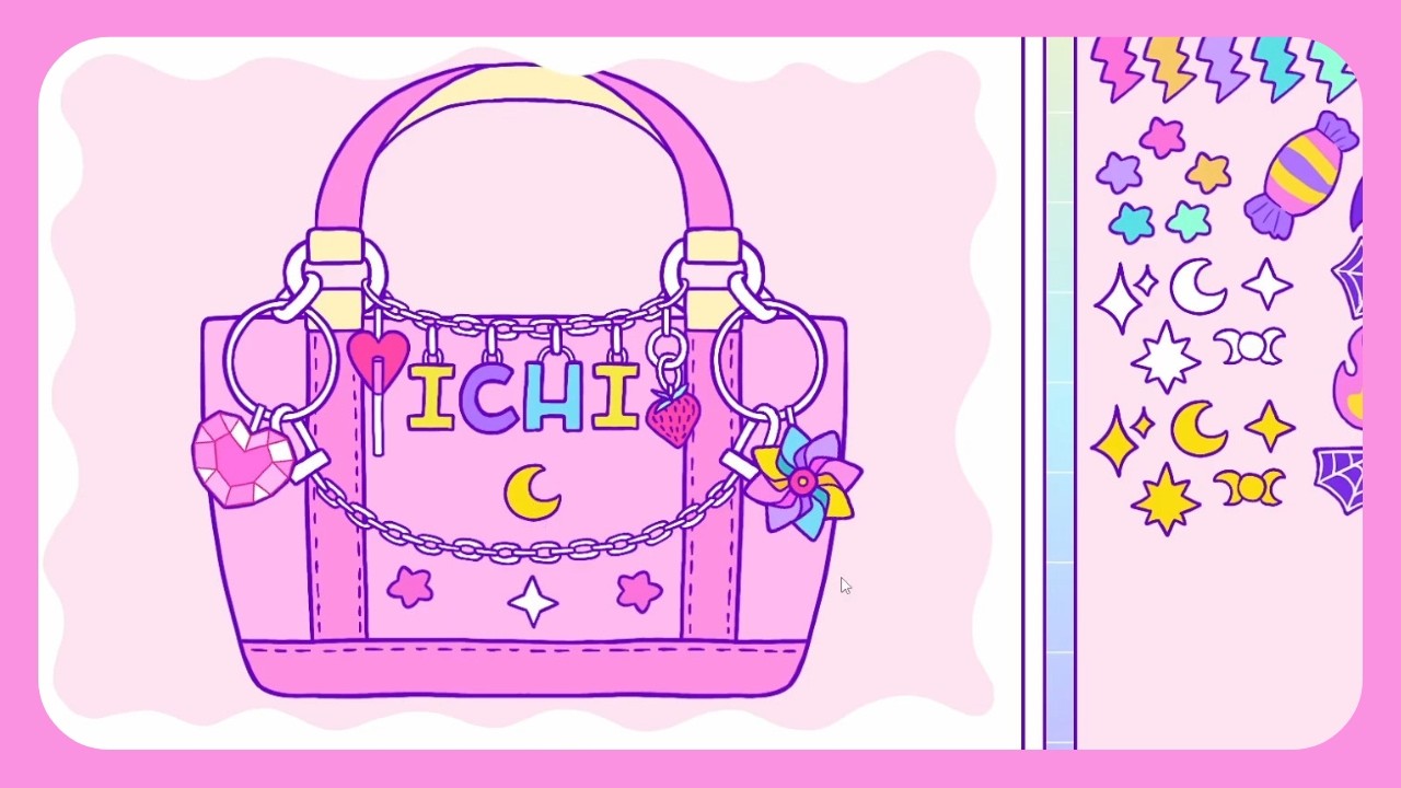 СОЗДАЮ САМУЮ МИЛУЮ СУМОЧКУ НА СВЕТЕ!!!!!! 👜✨ (ИСПОЛЬЗУЯ СВОИ НАВЫКИ ГРАФИЧЕСКОГО ДИЗАЙНА) | ДЕМОН...