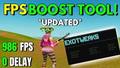*ULTIMATE* Fps Boost Tool 🔧(Boost Fps, Lower Input Delay & Latency)