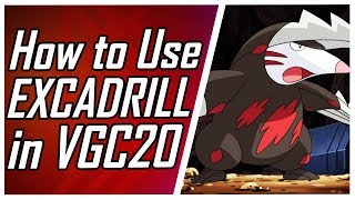 How to Use EXCADRILL in VGC 2020 | Pokemon Sword \& Shield Competitive Tutorial | Pokésports