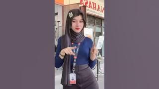 tiktok hijab goyang pantat 🤤💦#tiktok id _yu_ayuu