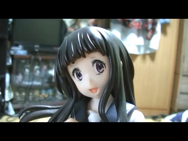 えるたそ】氷菓 千反田えるフィギュア制服ver. - YouTube